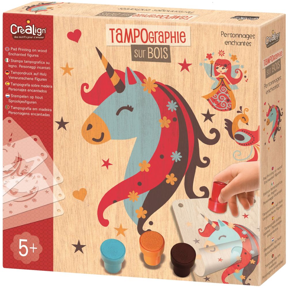 Crea Lign' Tampondruk na drewnie Baśnie 5+