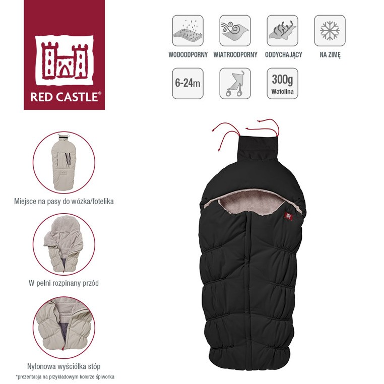 Red Castle Śpiwór Zimowy Wodoodporny do Wózka 6-24m