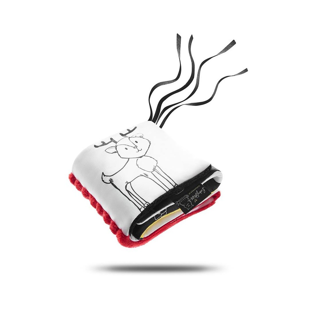 Babysteps Książeczka sensoryczna dla niemowląt 0+