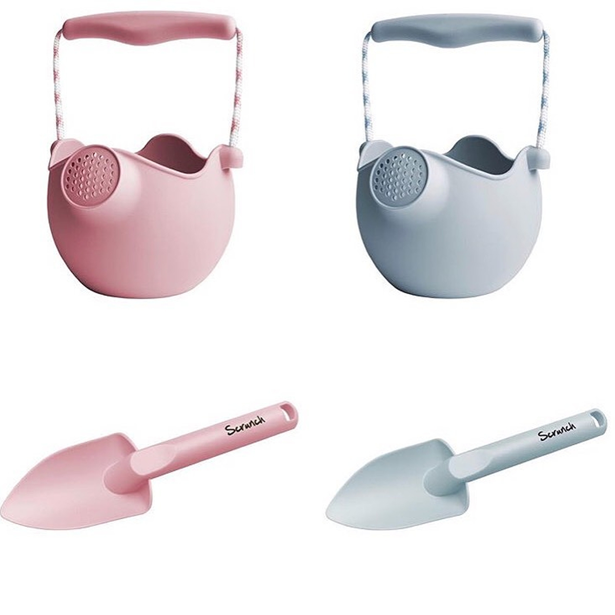 Scrunch Silikonowe Wiaderko Konewka Rust 1+