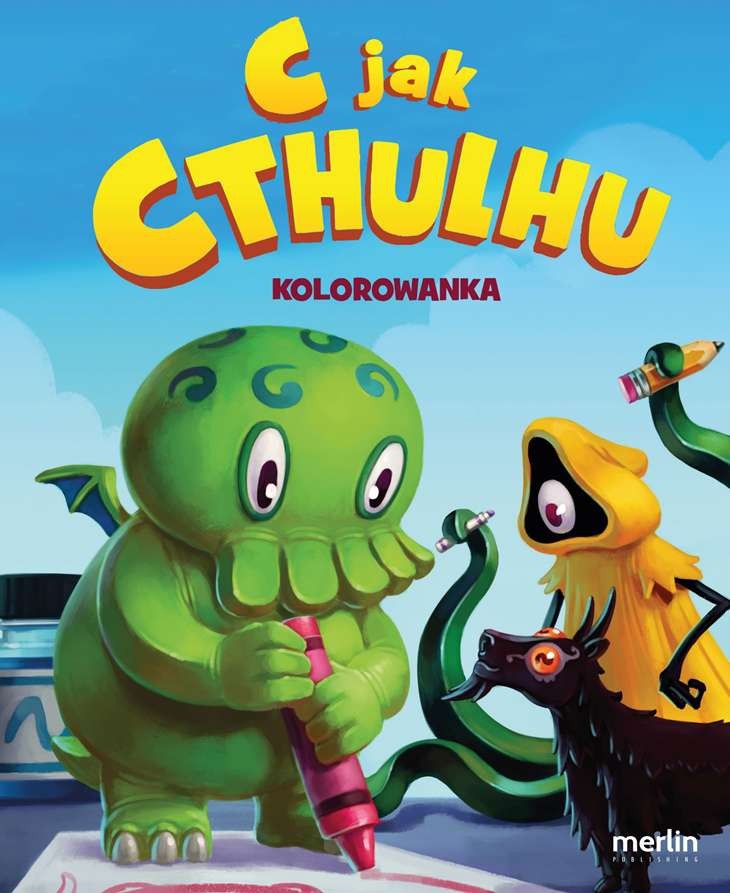 CzuCzu Kolorowanka "C jak Cthulhu" 3+