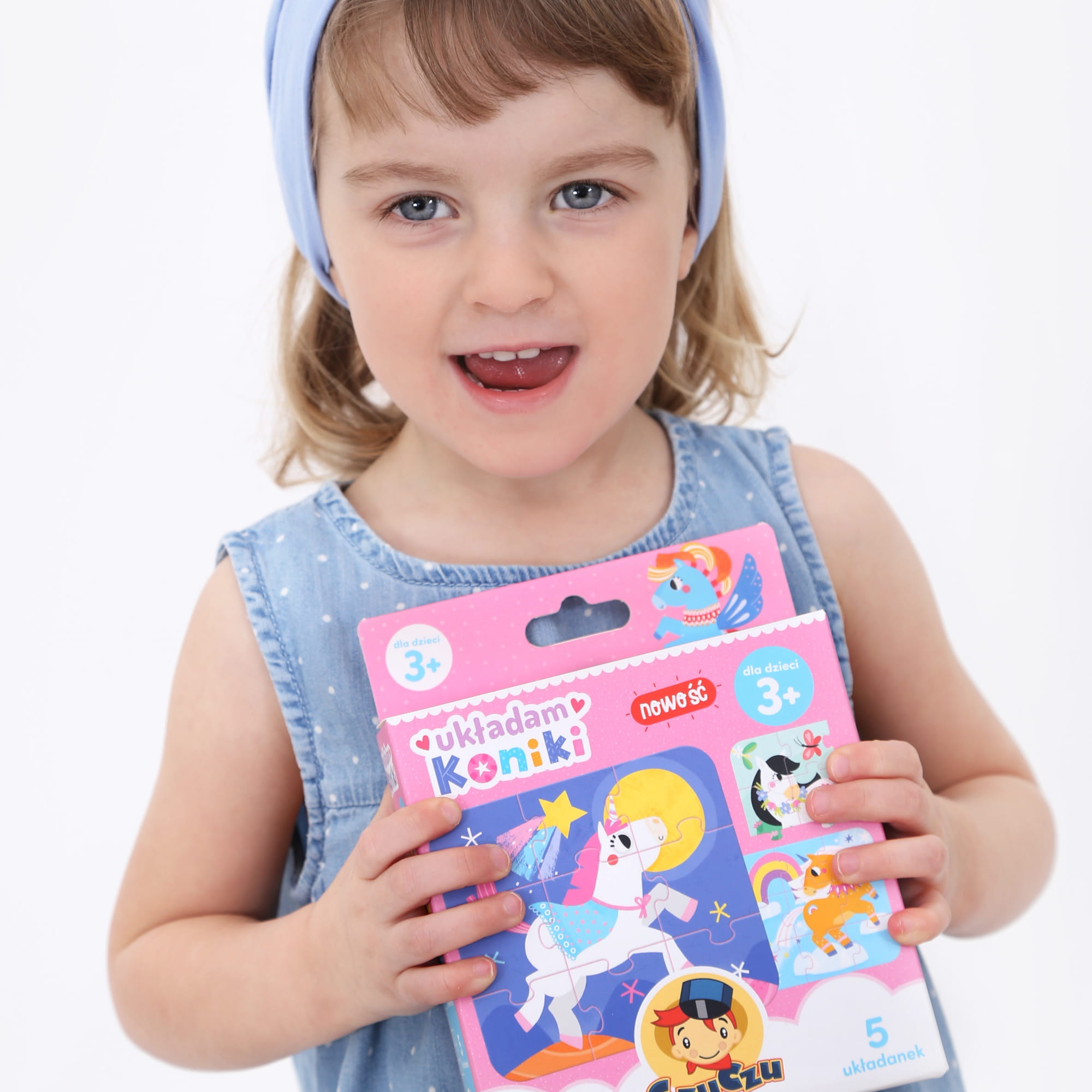 Czuczu Puzzle Układam Koniki 20el 2+