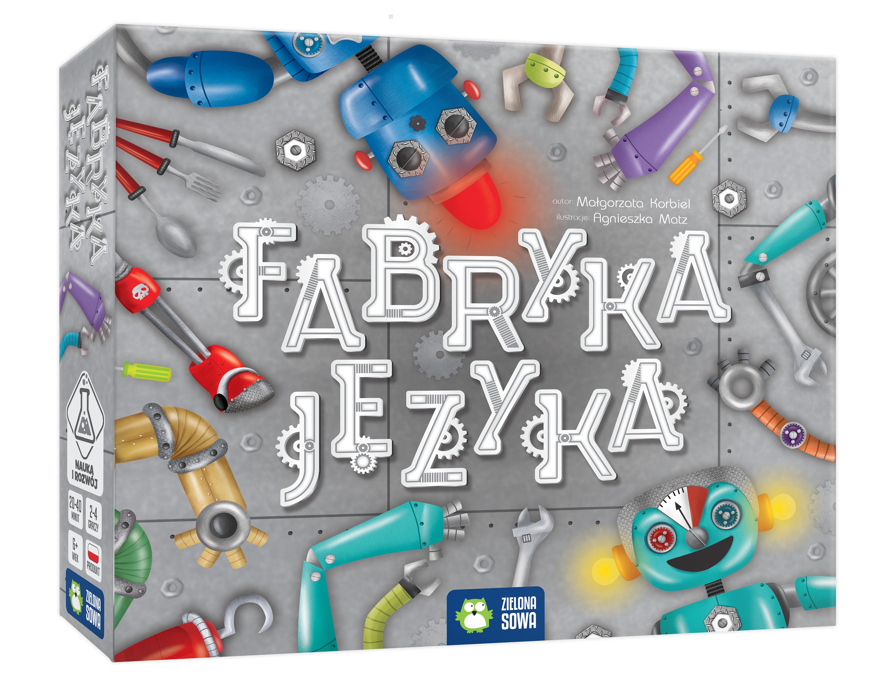 Gra Fabryka Języka - Logopedyczna 3+