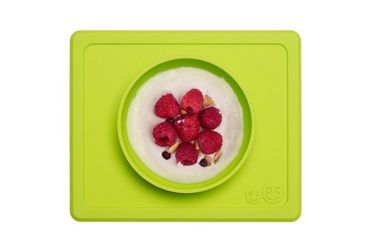 EZPZ Miseczka z Podkładką 2w1 Mini Bowl Zielona