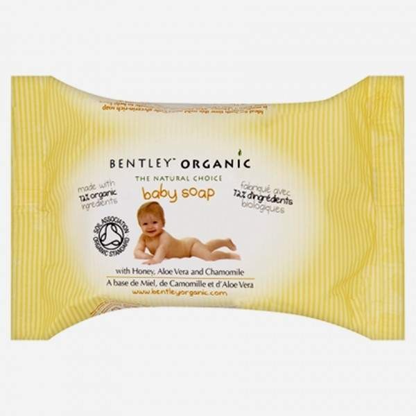 Bentley Organic Mydełko Miód Aloes Rumianek 1+ | Naturalne