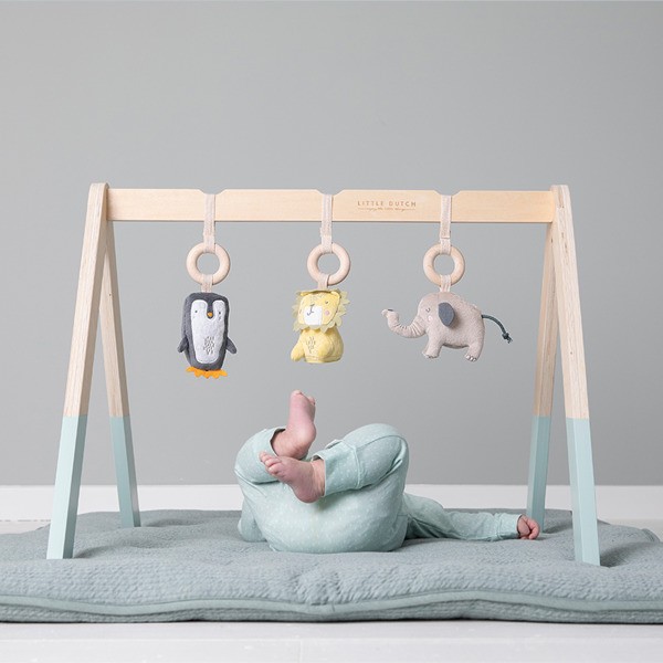 Little Dutch Baby gym Pałąk Mięta 0+