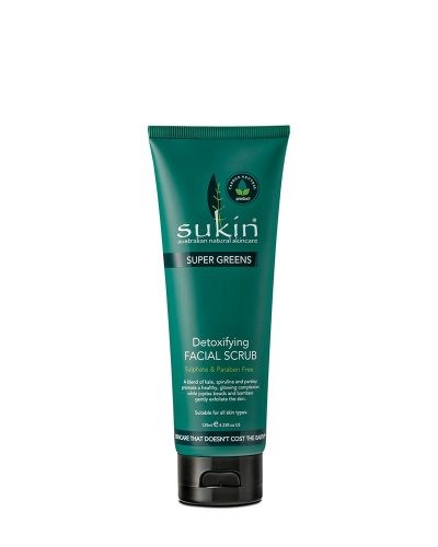 Sukin Detoksykujący scrub do twarzy SUPER GREENS 125ml