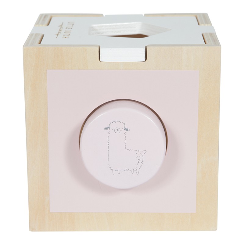 Little Dutch Sorter Kształtów Zoo Róż 12m+