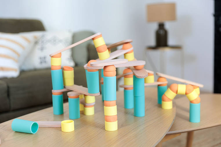 Oppi, Kreatywny Zestaw Konstrukcyjny Stix 108 el. 