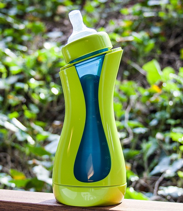 iiamo go Samopodgrzewająca się Butelka Zielono-Niebieska 0+