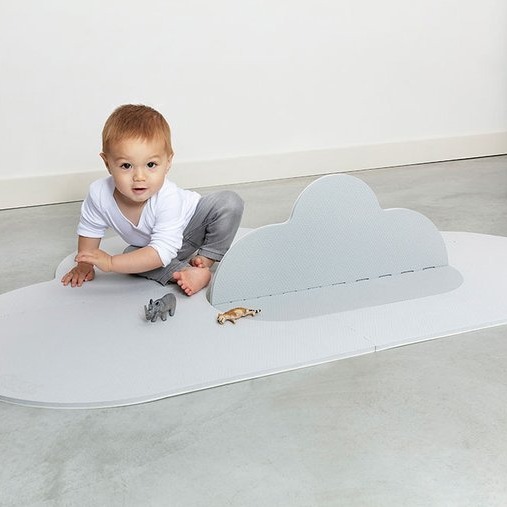 Quut Mata Piankowa Chmurka Playmat Pearl Grey