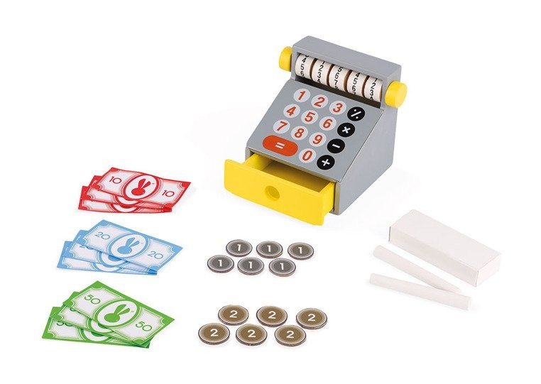 Janod Mobilna Drewniana Cukiernia z 40 Akcesoriami 3+