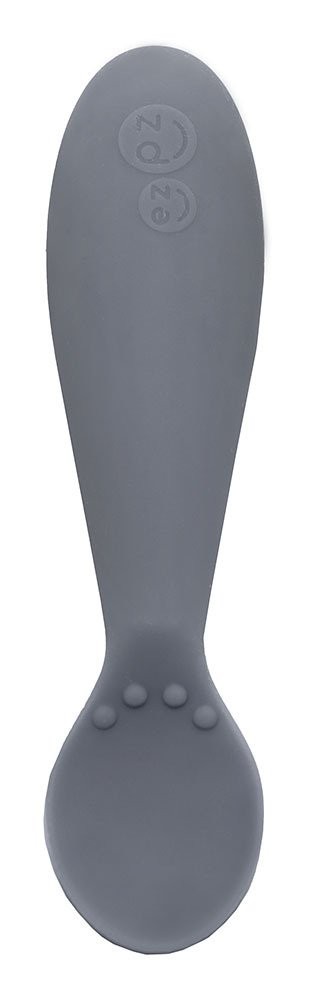 EZPZ First Foods Set Naczynia Silikonowe Szare 6m+