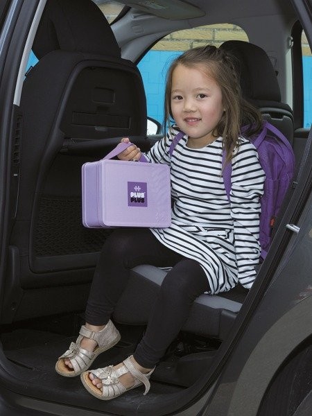 Plus-Plus Klocki Metalowa Walizka Mini 600el Pastel/Neon 3+