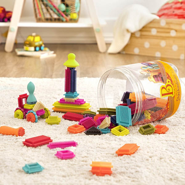 Btoys Klocki Jeżyki Stackadoos 68el 2+