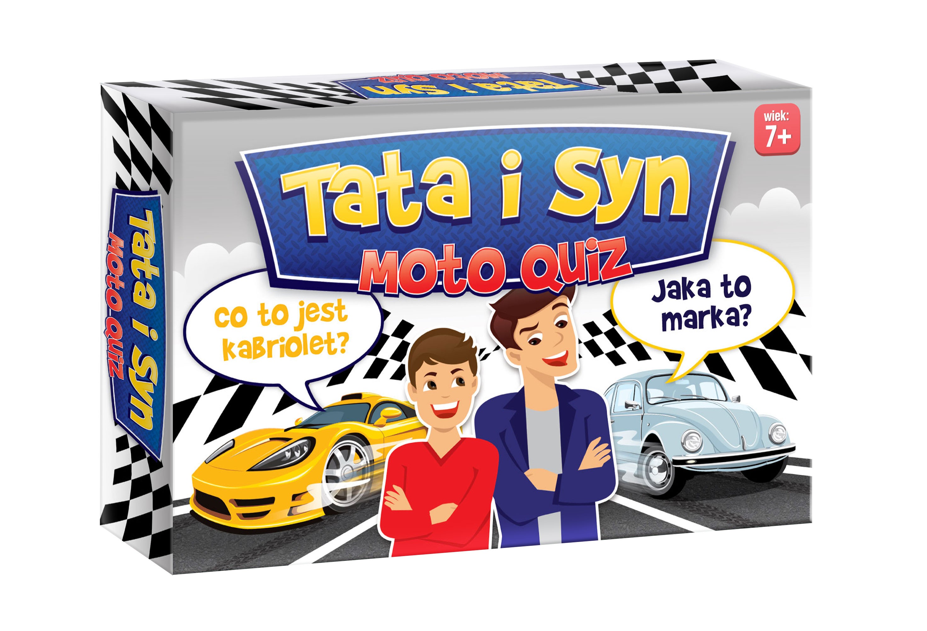 Gra Tata i Syn Moto Quiz Edukacyjna 5+