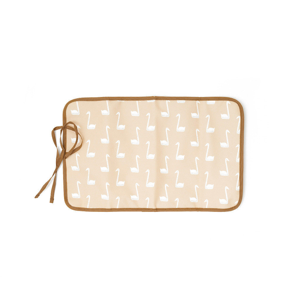 Fresk Przewijak Podróżny Łabędź Bawełna Organiczna