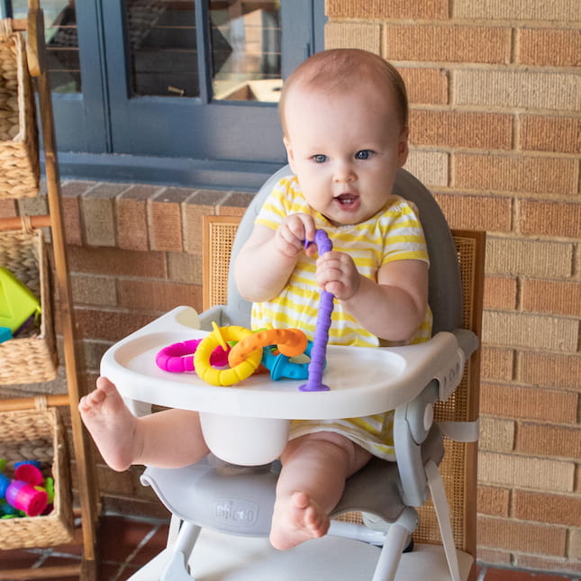 Fat Brain Toys PipSquigz Ringlets Przyssawki Kółeczka 12m+