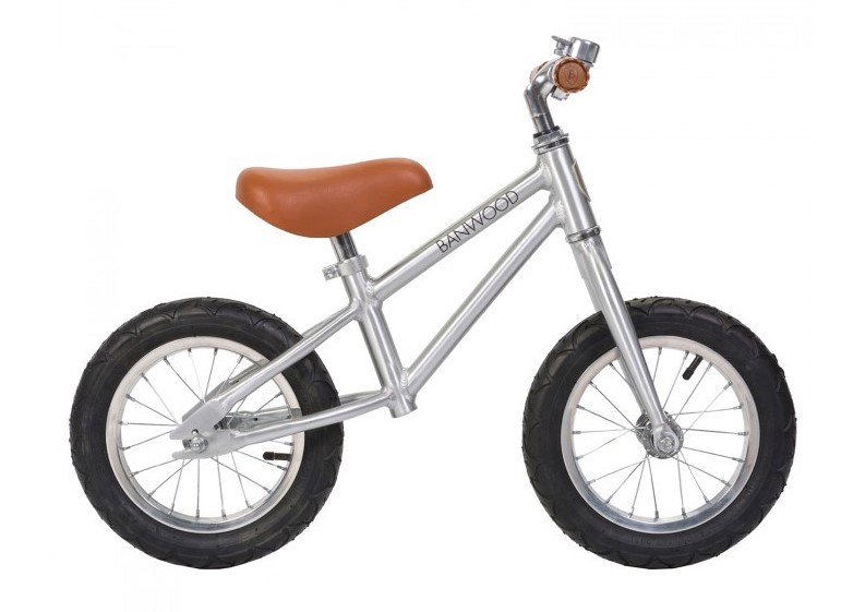 Banwood First Go! Rowerek Biegowy Chrome 2.5+ lat