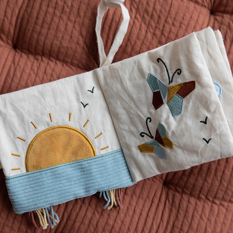 Little Dutch Książeczka Aktywizująca Tęcza 0m+