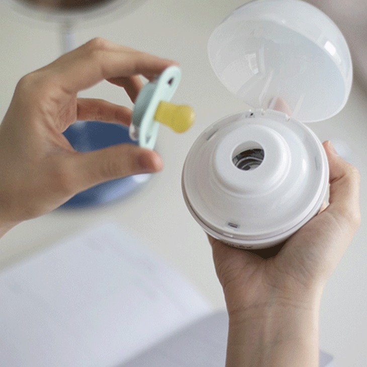 Suavinex Sterylizator Smoczków UV Biały | 0+