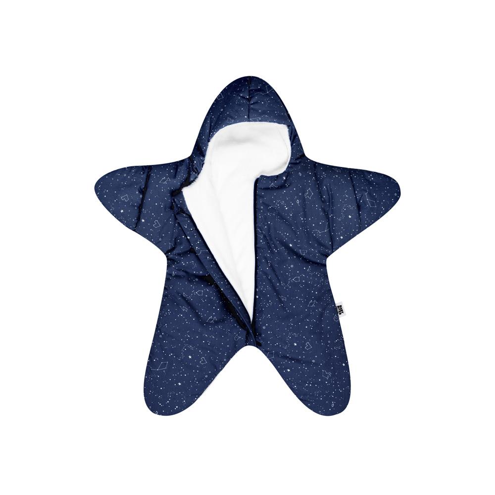 Baby Bites Kombinezon Zimowy Star 3-6m Navy Blue