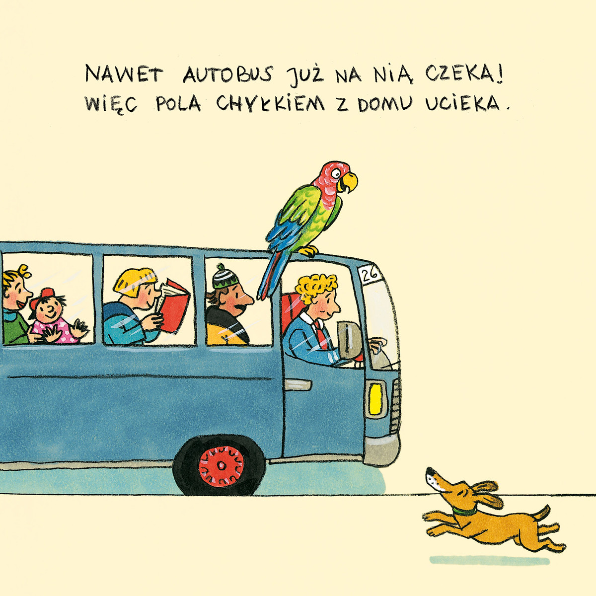 Pola z ulicy Czereśniowej - Książka Wierszowana 3+