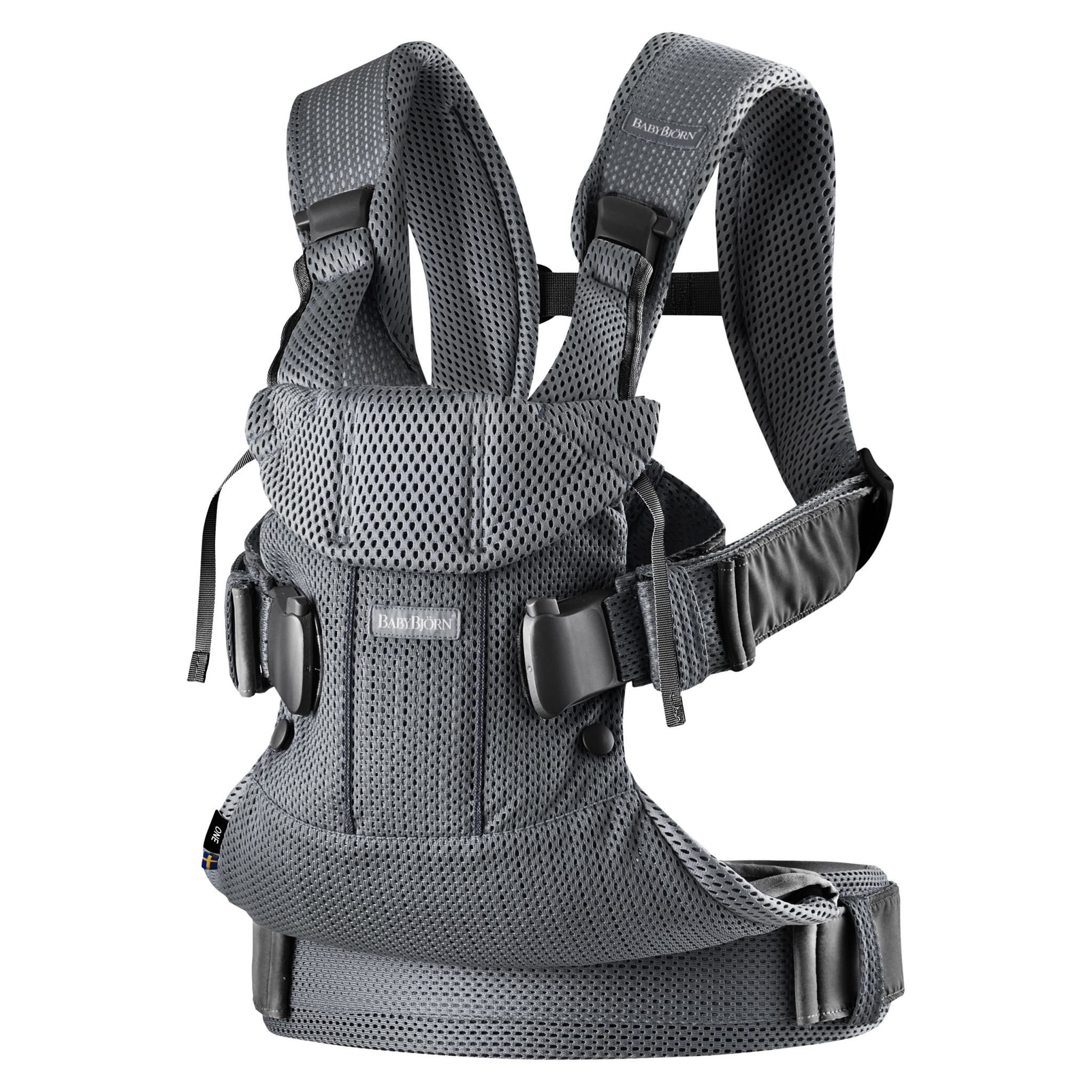 BabyBjorn Nosidełko One Air 3D Mesh Antracyt 0–3