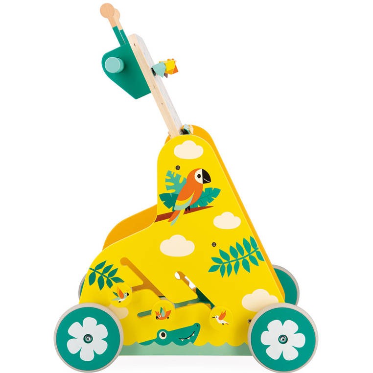 Janod Pchacz Edukacyjny Tropik 12m+