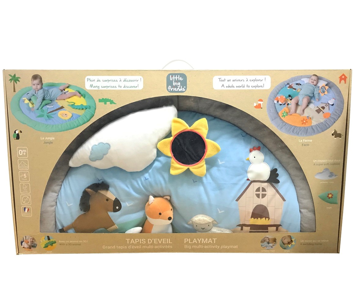 Little Big Friends Mata Edukacyjna FARMA 0+