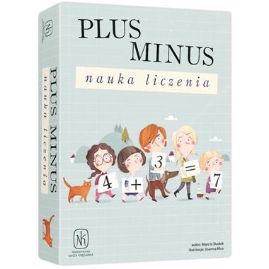 Gra Plus minus Nauka liczenia do 10 Nasza Księgarnia