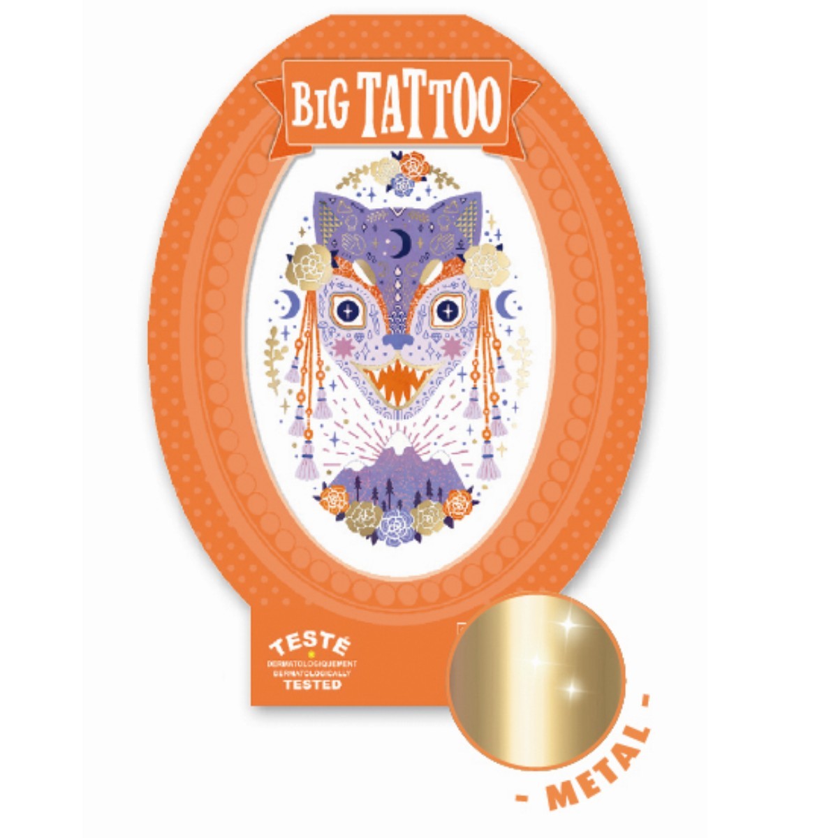 Djeco Tatuaż Magiczna Maska 3+