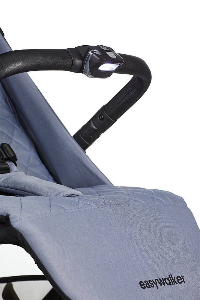 Easywalker Jackey Wózek Spacerowy Samoskładający Steel Grey