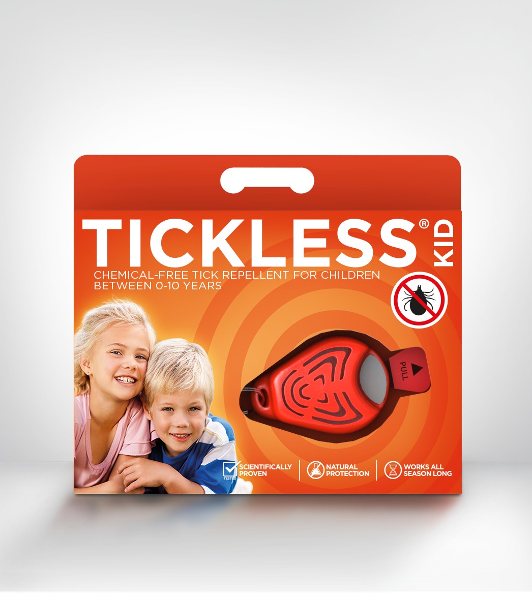 TICKLESS KID Ochrona przeciw kleszczom pomarańczowy 0+