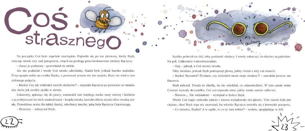 Bajka "Bzyk Brzdęk" Roksana Jędrzejewska-Wróbel 4+