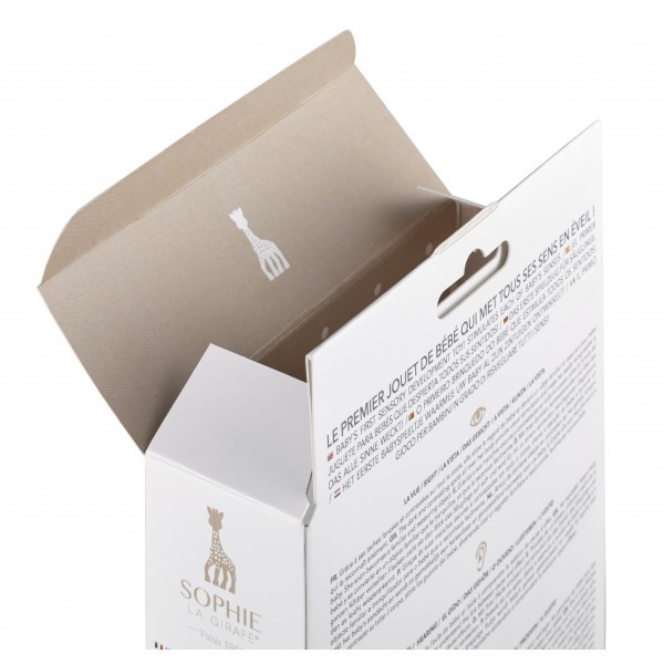 Żyrafa Sophie Gryzak Naturalna Guma 0+