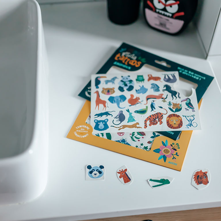 Auzou Tatuaże Zwierzęta 3+