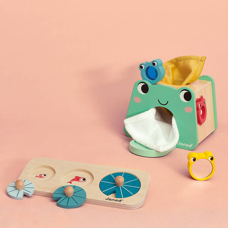 Janod Zestaw Zabawek Edukacyjnych Box 12m+