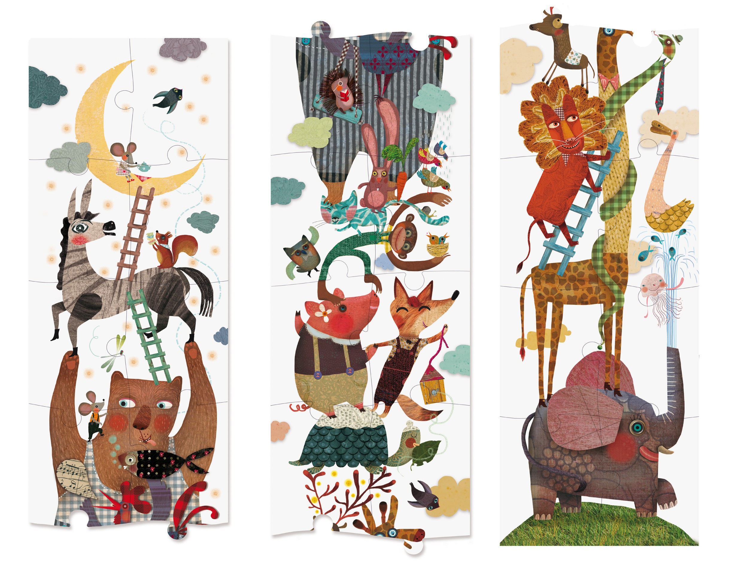 Londji Puzzle Up to The Moon 1000el 14+ | Fabryka Wafelków