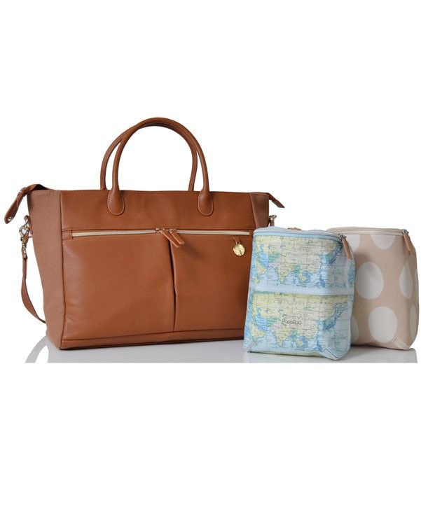 PacaPod Torba dla mamy Fortuna - Skórzana, 19l+ | Fabryka Wafelków