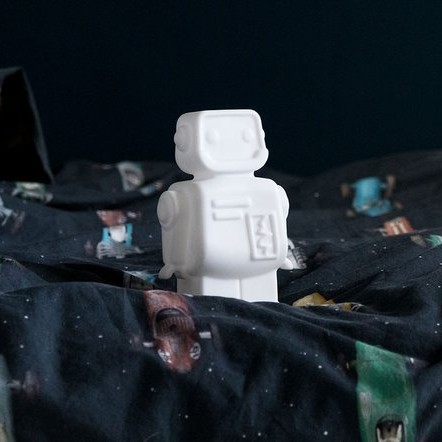 Flow Amsterdam Lampka LED Robot Hero 0+