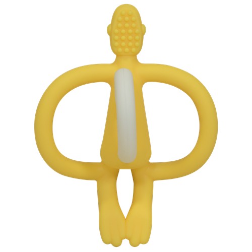 Matchstick Monkey Gryzak Szczoteczka Żółty 0+