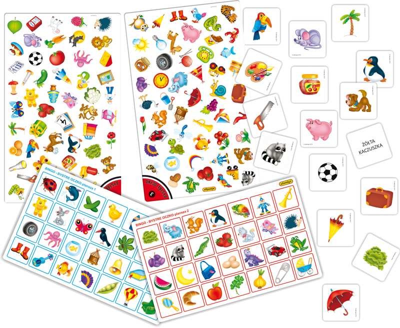 Gra Bystre Oczko - Spostrzegawczość i Pamięć 4+