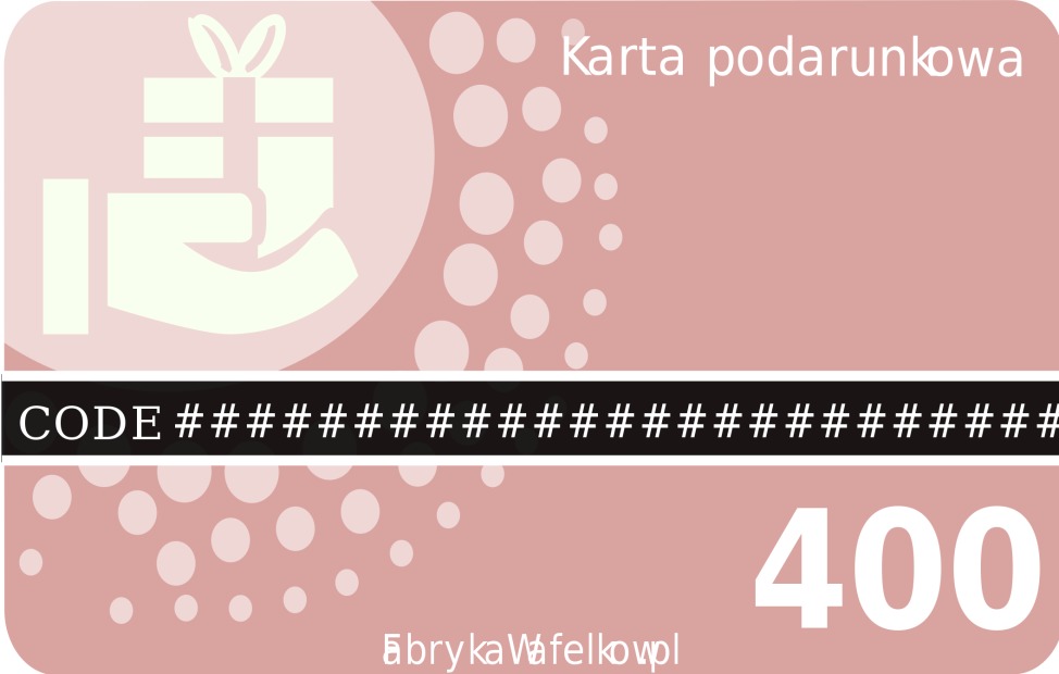 Karta podarunkowa 400