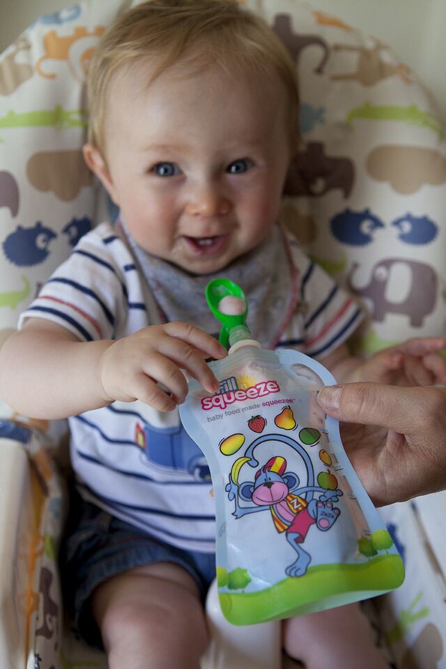 Fill'n Squeeze Łyżeczka do Saszetek Zielona | 6m+