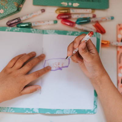 Janod Miękki notesik lisek/jednorożec 7+ lat