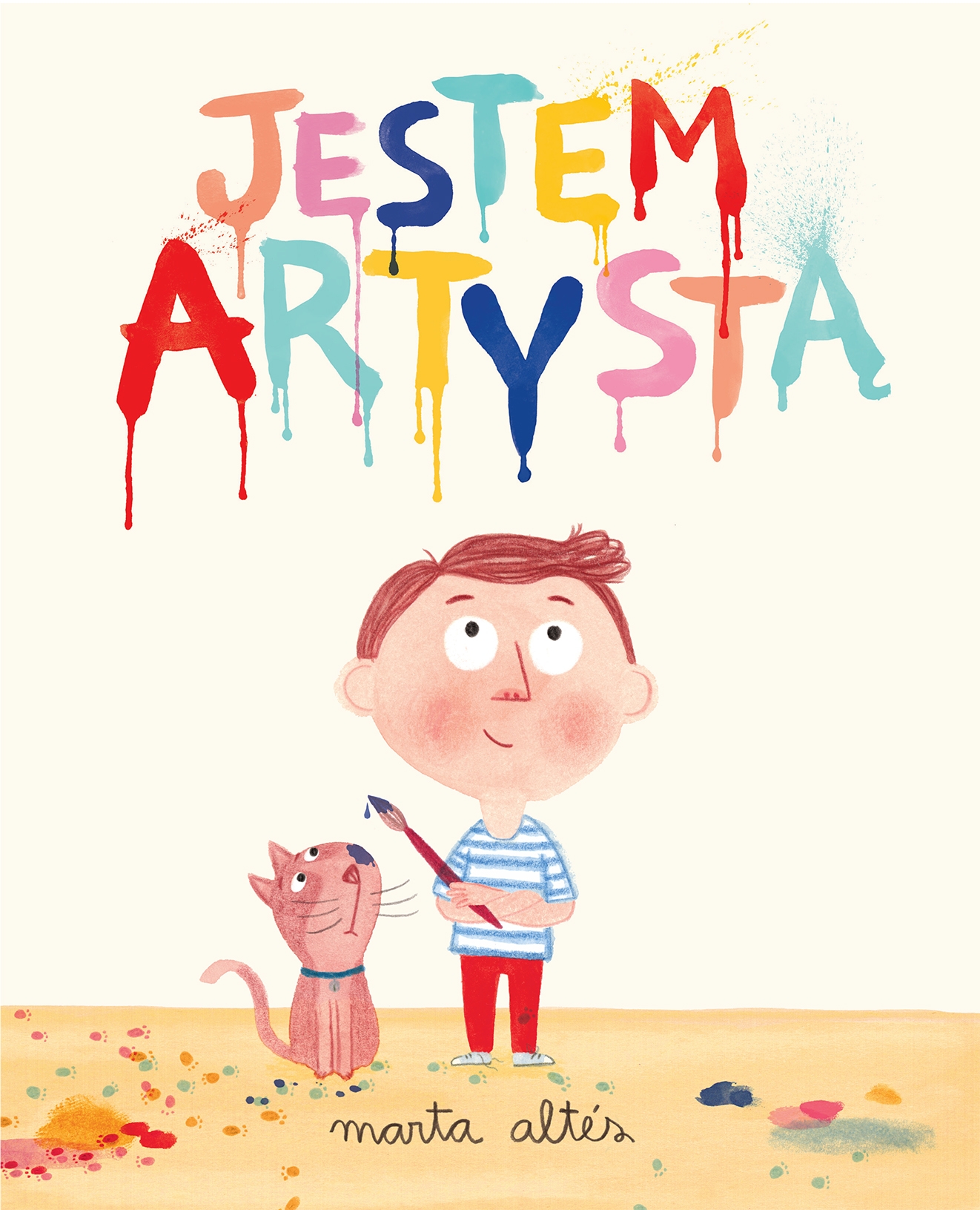 Jestem artystą, Marta Altés - Książka Edukacyjna 3+