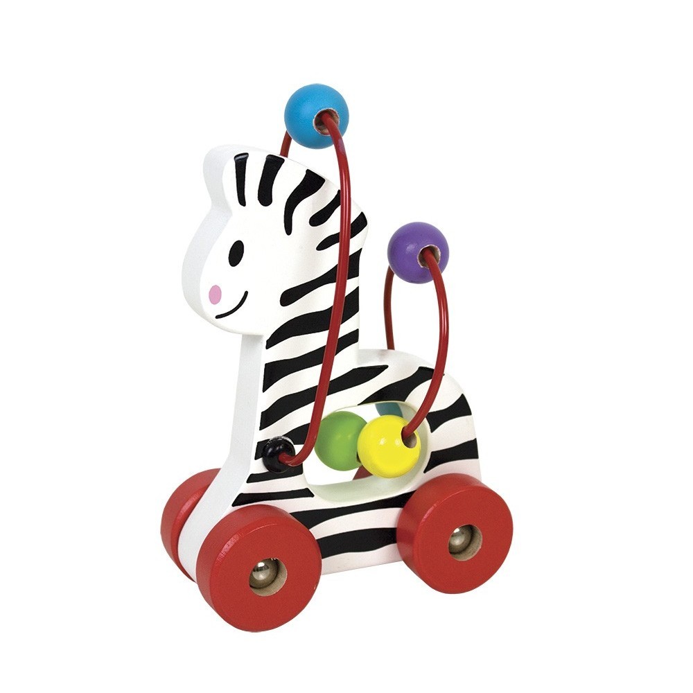 JaBaDaBaDo Mini labirynt na kółkach Zebra 1+