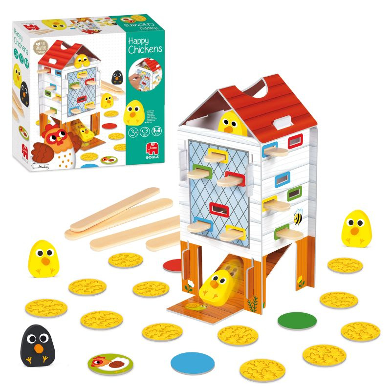 Goula Gra Rodzinna Happy Chickens 3+