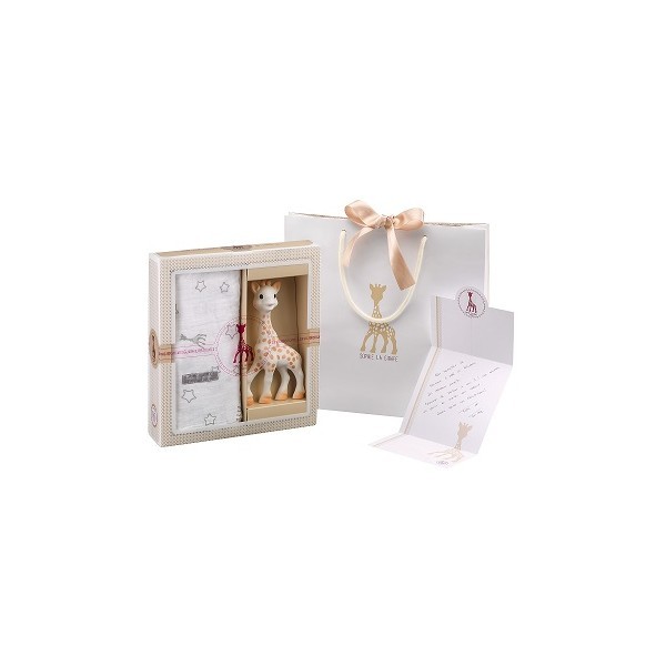 Vulli Zestaw Narodzinowy Żyrafa Sophie Średni 0+ | Fabryka Wafelków